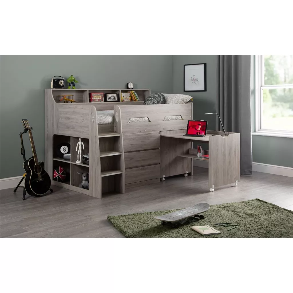 Grey cabin best sale bed