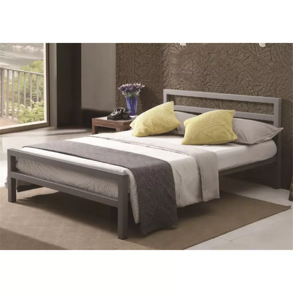 White square bed deals frame