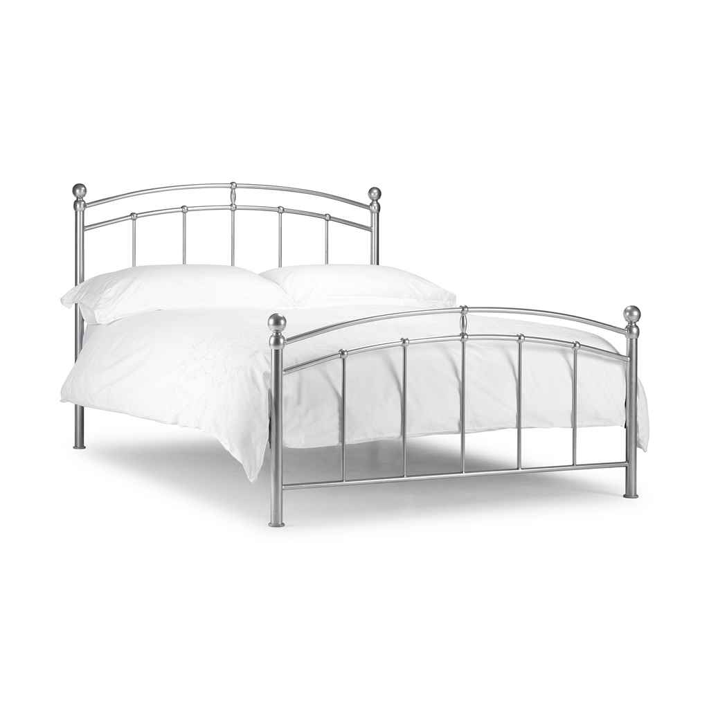 Curved Metal High End Bed Frame - Double 4ft 6"