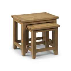 Heritage Solid Oak Nest of Tables