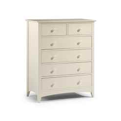 Stone White 4 + 2 Drawer Chest