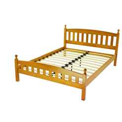 Florence Antique Pine Bed Frame - Double 4ft 6"