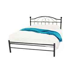 Sussex Black Bed Frame NEW MESH BASE - King Size 5ft