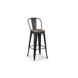 Elm Wood Bar Stool