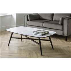 Monochrome Rectangular Coffee Table 