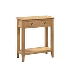 Oak Console Table