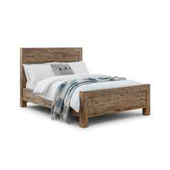 Rustic Oak Bed Frame - Super King Size 6ft (180cm)