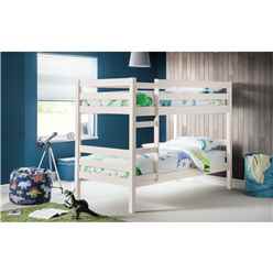 Surf White Bunk Bed 2 x 3ft (90cm) 