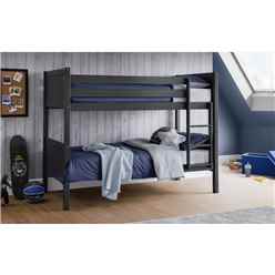 Modern Anthracite Bunk Bed 3ft (90cm) - Best Seller