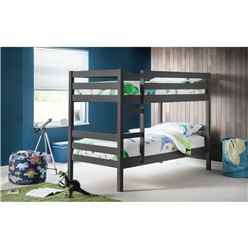 Anthracite Bunk Bed 2 x 3ft (90cm) 