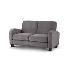 2 Seater Sofa - Dusk Grey Chenille