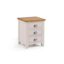 Elegant Bedside Table With 3 Drawers