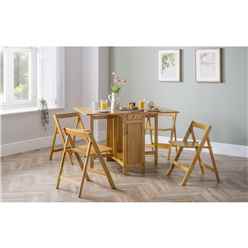 Savoy Dining Set - With Oak Finish