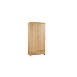 Oak Curve Combination Wardrobe