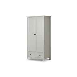 Premier Dove Grey 2 Door Combination Wardrobe