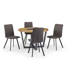 Brooklyn Round & Monroe Dining Set