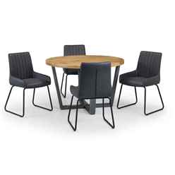 Brooklyn Round & Soho Dining Set