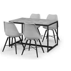 Staten & Kari Grey Dining Set