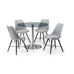 Milan & Kari Grey Dining Set