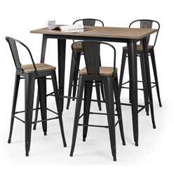 Grafton Bar Set (4 Stools)