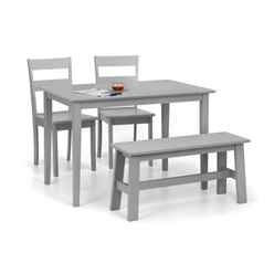 Kobe Dining Set (Bench & 2 Chairs)