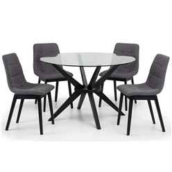 Hayden Dining Table & 4 Chairs