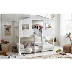 White Willow Treehouse Bunk Bed 3ft (90cm)