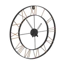 Lincoln Metal Clock Large