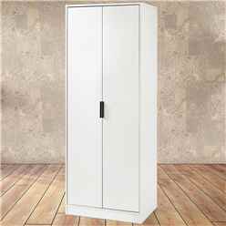 Silk Grey 2 Door Soft Close Wardrobe